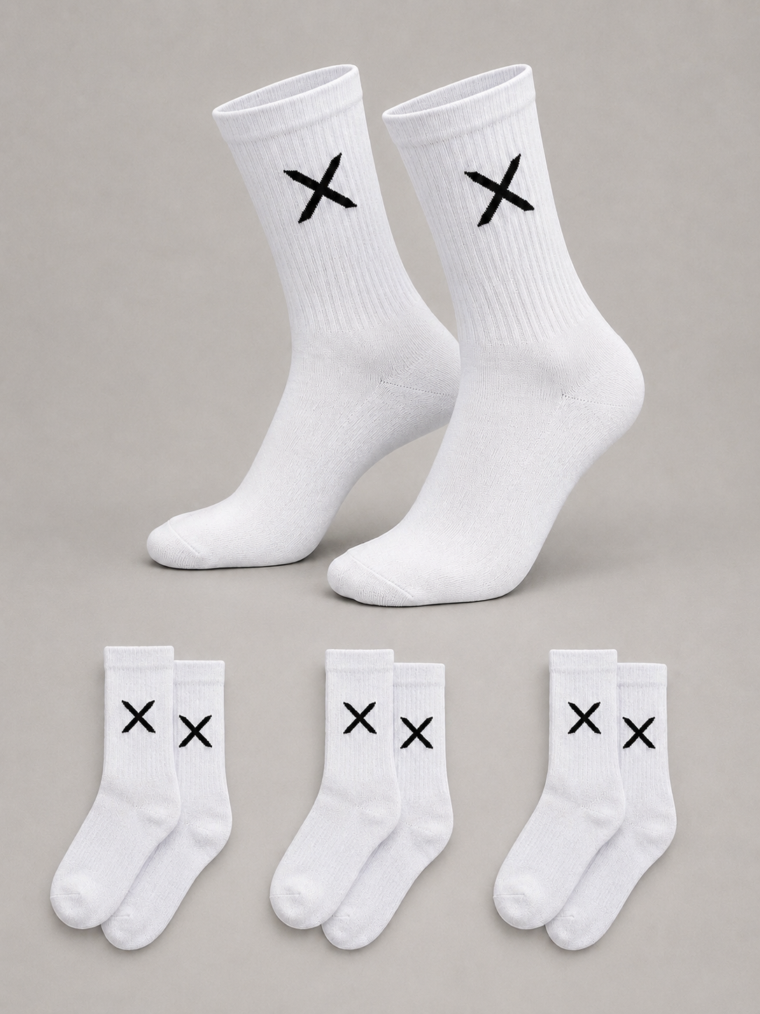 Oqto socks white